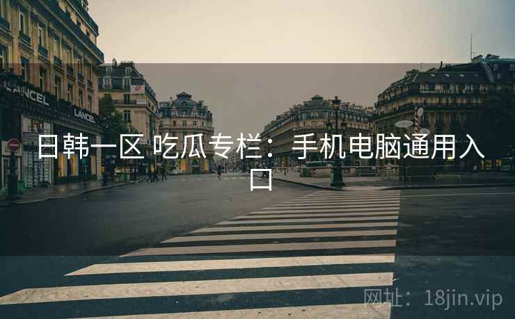 日韩一区 吃瓜专栏：手机电脑通用入口